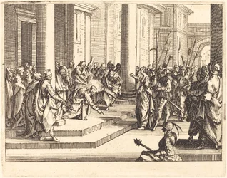 Christus und die Ehebrecherin, 1635