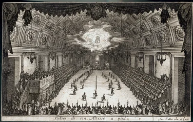 Kampf an der Barriere: Eintritt zu Fuß von Seiner Hoheit Herzog Karl IV. von Lothringen