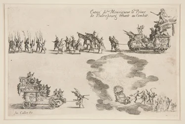 Kampf an der Barriere, Einzug des Prinzen von Plaltzbourg