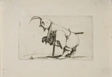 Krüppel mit Mütze, aus Varie Figure Gobbi