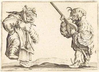 Tänzer mit Laute
