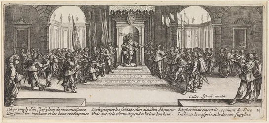 Der König verteilt Auszeichnungen