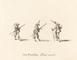 Übung mit dem Musket