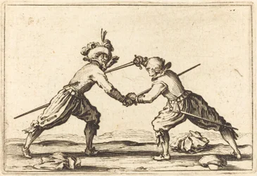 Duell mit Schwertern, ca. 1622