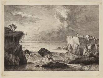 Festgelage, Blatt 4 der Folge "Die Bohémiens"