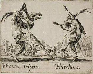 Franca Trippa - Fritellino, Tafel 23 aus Balli di Sfessania
