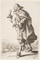Verbeugender Herr, aus der Serie „Der Adel von Lothringen“