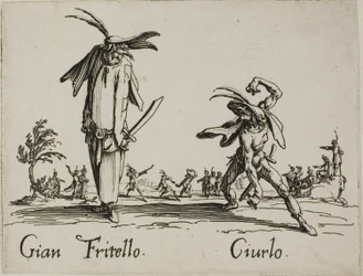 Gian Fritello - Ciurlo, Platte 7 aus Balli di Sfessania