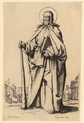 Heiliger Jakobus der Jüngere, Blatt 9 der Folge „Jesus, die zwölf Apostel und Maria“