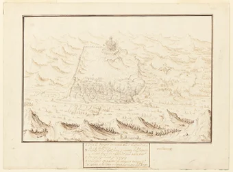 Isometrische Ansicht von Torra de Ottaggio