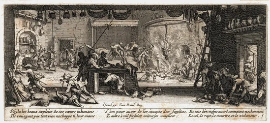 Die Elend und Leiden des Krieges