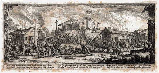 Die Elend und Leiden des Krieges