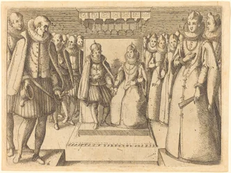 Treffen von Margarete von Österreich und Philipp III.