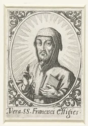Porträt des heiligen Franziskus