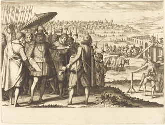 Restaurierung des Aquädukts in Pisa, um 1614