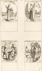 St. Barnabas, Apostel, St. Honofrius, St. Antonius von Padua, St. Basilius der Große
