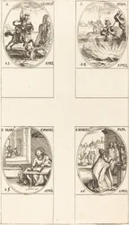 St. Georg; St. Sabas; St. Markus, Evangelist; St. Marcellin