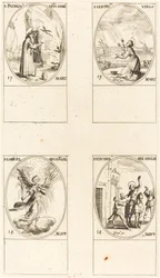 St. Patrick; St. Gertrude; Erzengel Gabriel; St. Edward