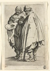Die Bettler: Der Blinde und sein Begleiter, um 1623