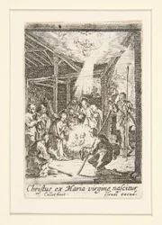 Die Geburt Christi, Nr. 7 aus Das Leben der Jungfrau