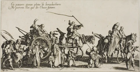 Die Bohemiens marschieren: Die Nachhut, aus Die Bohemiens