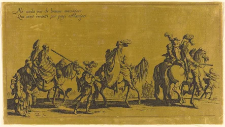 Die Böhmen marschieren: Die Vorhut, wahrscheinlich 18. Jahrhundert