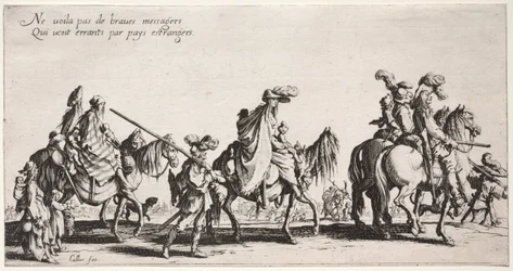 Die Bohémiens: Der Marsch der Bohémiens: Die Vorhut