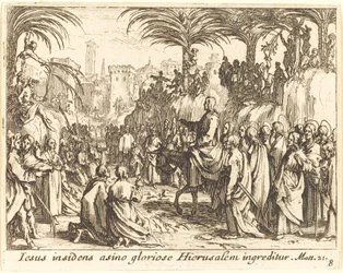 Der Einzug in Jerusalem
