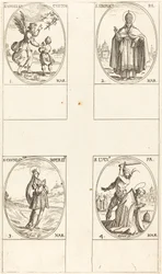 Der Schutzengel, St. Simplici, St. Kunigunde, St. Luci