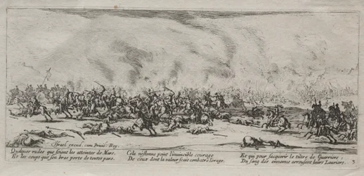 Die großen Elendnisse des Krieges: Die Schlacht, 1633