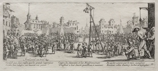 Die großen Kriegsleiden: Der Strappado, 1633