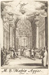 Das Martyrium des Heiligen Matthias