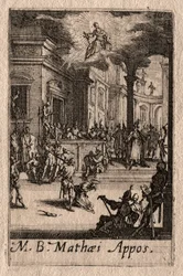 Das Martyrium der Apostel: St. Matthäus