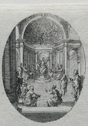 Die Geheimnisse der Passion: Christus im Tempel