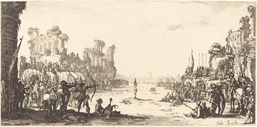 Das Pfeilwunder (Heiliger Sebastian)