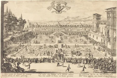Die Palastgärten von Nancy