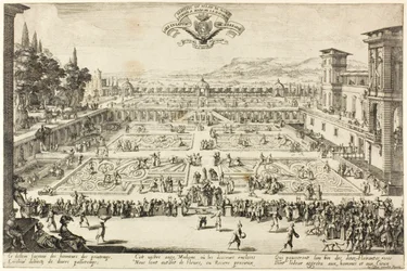 Die Palastgärten in Nancy
