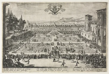 Die Palastgärten in Nancy