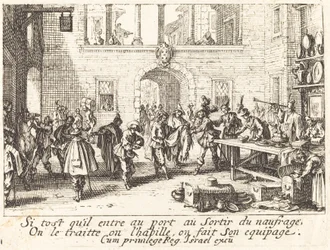 Die Eltern beschenken, 1635