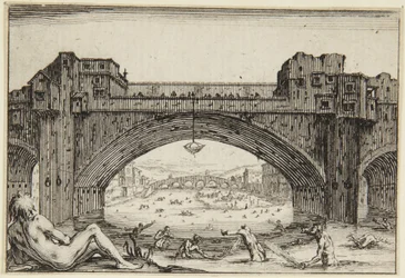 Die Ponte Vecchio, Florenz