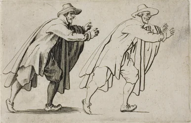 Der rennende Mann, aus Die Caprices