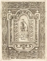 Die Jungfrau an der Säule, 1608-1611