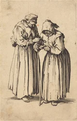 Zwei Bettlerinnen