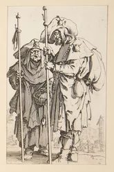 Zwei Pilger, aus „Die Bettler“ (Die beiden Pilger)