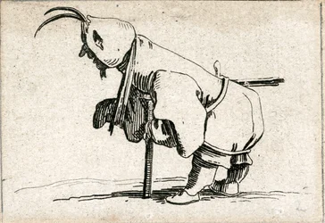 Verschiedene Gobbi-Figuren (Gravur)