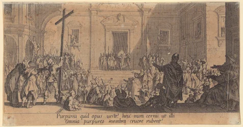 Verurteilung Christi, Blatt 3 der Folge „Die große Passion“