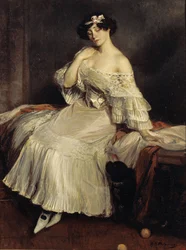 Porträt von Colette 1873-1954, ca. 1905