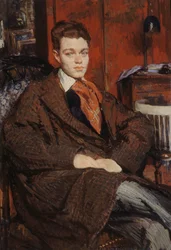 Porträt von René Crevel 1900-1935, 1928