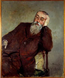 Studie für das Porträt von Francis Jammes (1868-1938)