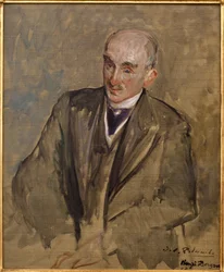 Studie für das Porträt von Henri Bergson (1859-1941). Gemälde von Jacques Emile Blanche (1861-1942)